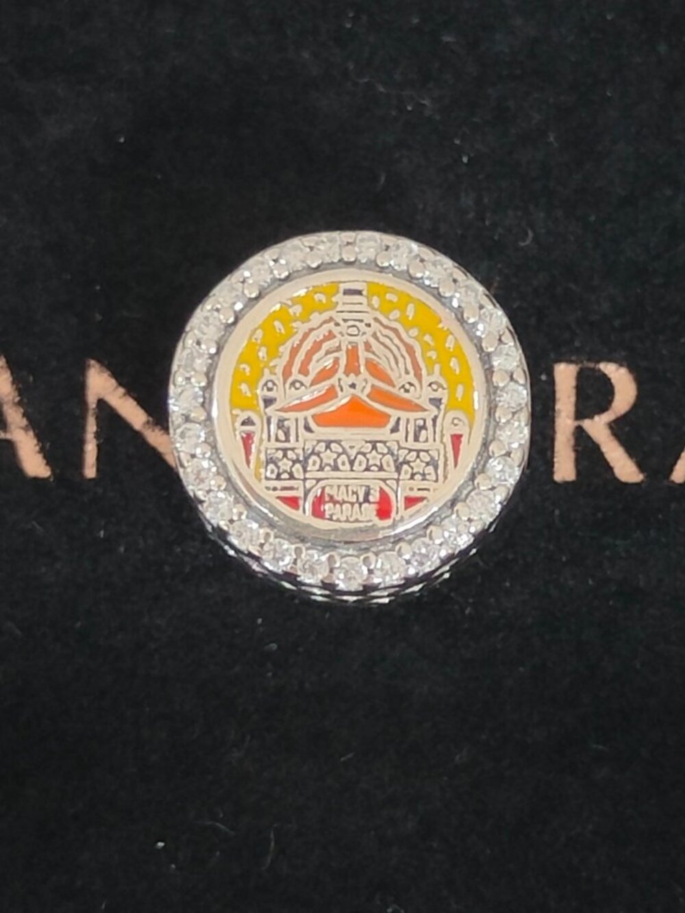 Pandora Macys Thanksgiving Day Parade Charm Cubic Zirconia Pendant S925 Silver